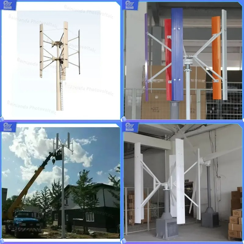 Renewable Energy Kit - 500W 1kW 2kW Verticale As Windturbine