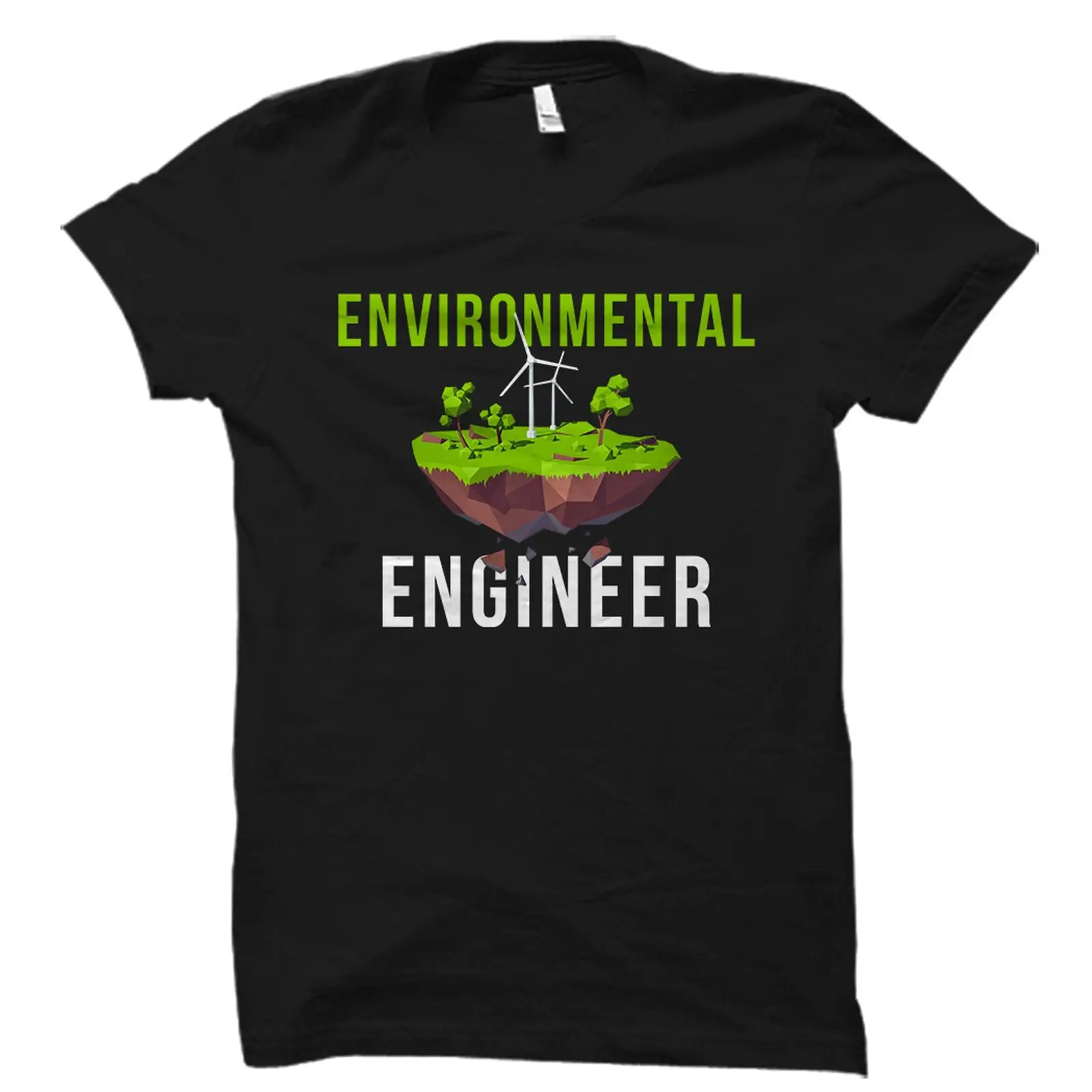 Renewable Energy Graphics - Milieu-ingenieur T-shirt Eco Hernieuwbare Energie Techniek