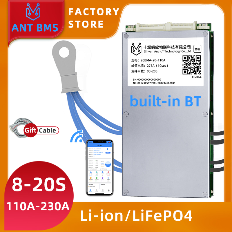 Smart Bms - ANT Smart Balance BMS 8S-20S met