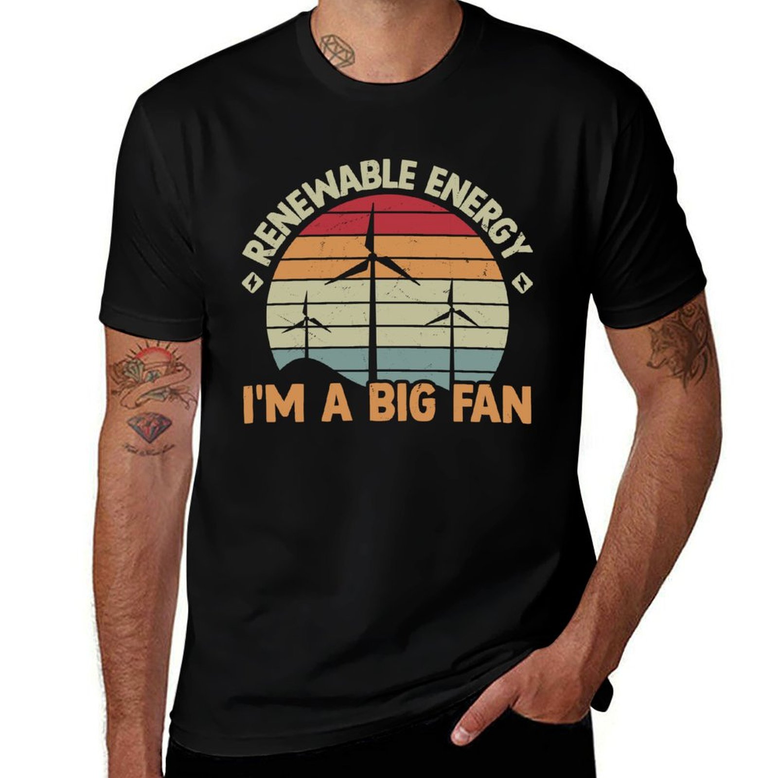 Renewable Energy In China - Energy Lover-kleding voor duurzame energie T-shirt