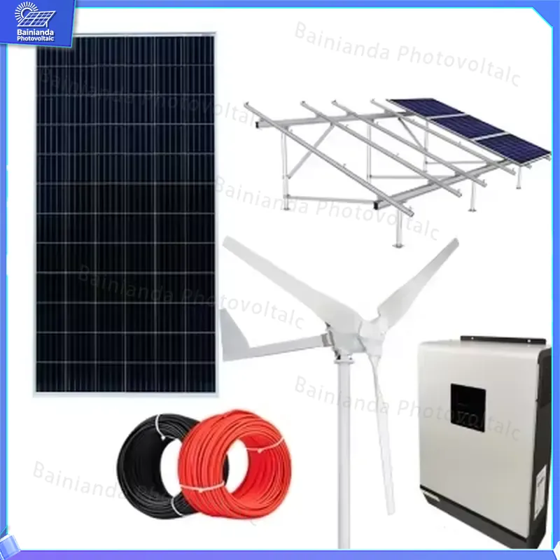 3KW 5KW 10KW Hybride Wind-zonn - Renewable Energy Kit recensie en prijs