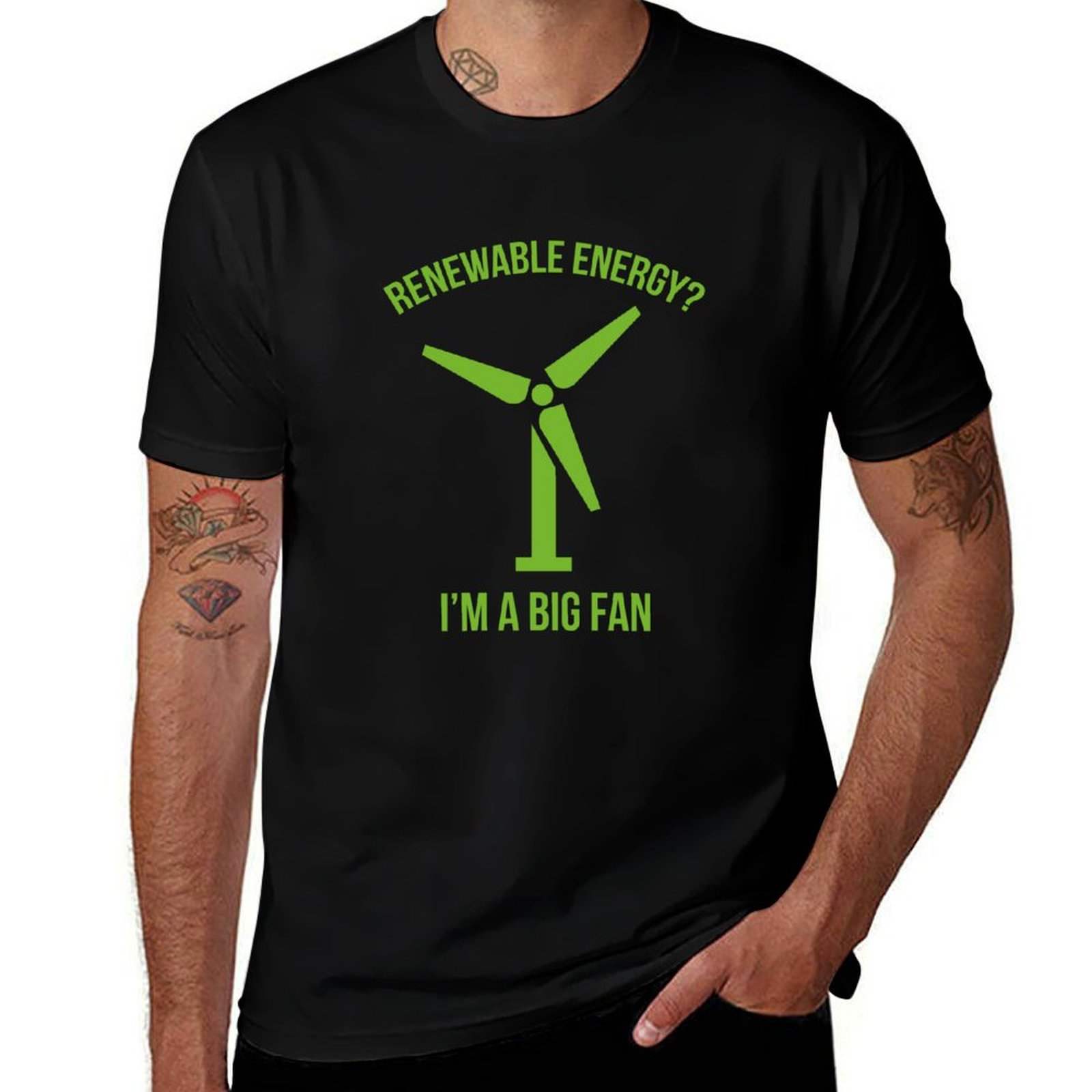T-shirt voor herbruikbare ener - Renewable Energy In China recensie en prijs