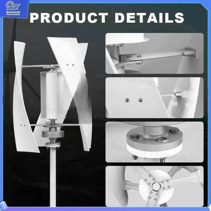 Verticale windturbinegenerator - Renewable Energy Kit recensie en prijs